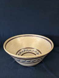 LARGE Art Pottery Signed Bowl