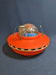 Vintage 'KO' Japan Tin Toy Space Ship By Cragstan Ko Yoshiya