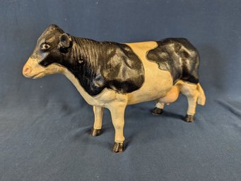 Cast Iron Cow Figure Doorstop