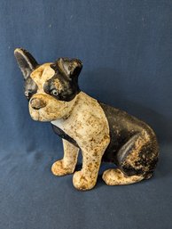 Cast Iron Boston Terrier Doorstop