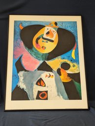 Joan Miro Poster 'Portrait No 1' Published In Sandy Hook CT