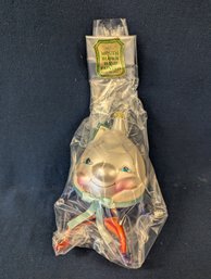 Italian Hand Blown / Painted 'Humpty Dumpty' Glass Ornament