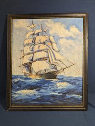 Glory Of The Seas Sidney Prichard Painting Of A Ship