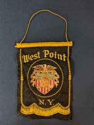 Antique Felt West Point N.Y. Military Academy Banner