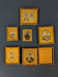 Lot Of Antique Photography Ambrotypes, Tintypes, Etc