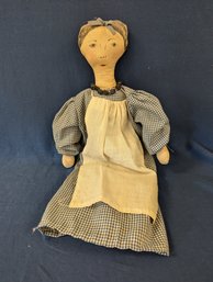 Cloth Painted Country Doll