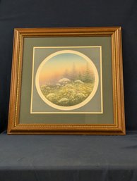 Signed And Numbered Arnold Alaniz 'Summer Meadow' Lithograph