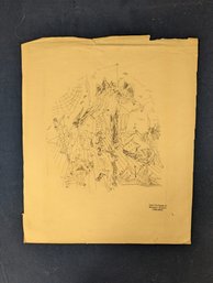 Listed Artist Richard Ericson Etching