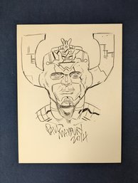 Paul Maybury 2014 Original Drawing On Paper Of Galactus