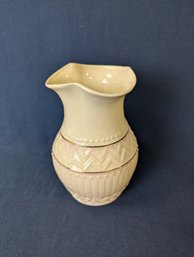 Vintage Belleek Irish Porcelain Colonial Vase 1219