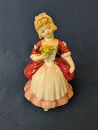 Royal Doulton Valerie Figurine Circa 1952 HN 2107