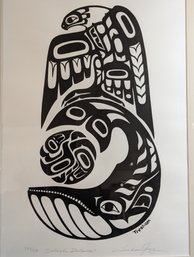 Totemic Silkscreen 'Delicate Balance' By Tresham Gregg #323/950