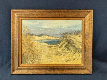 Dorothy Newhall 1975 Seascape / Dune Painting