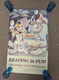 1979 Signed Maurice Sendak National Year Of The Child Poster