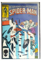 1984 MARVEL COMICS PETER PARKER THE SPECTACULAR SPIDER-MAN #100 KEY SPOT APPEARANCE HIGH GRADE