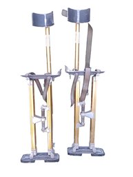 Pair Surpro Premium Sheetrock Taping Plastering Painting Stilts