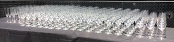 Large Lot Of Wine & Champagne Glasses