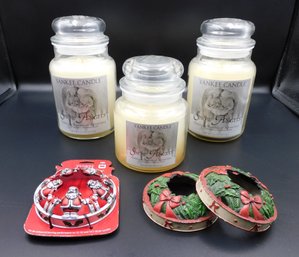 Yankee Candles + Christmas Accessories