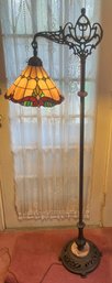 Floor Lamp With Stained Glass Shade