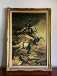 The Charging Chasseur By Theodore Gericault Well Framed Reproduction