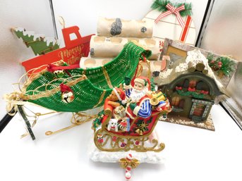 Green Sleigh Christmas Collection