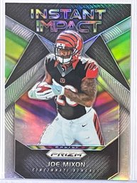 2017 Panini Prizm Instant Impact Joe Mixon Prizm Refractor Card #13