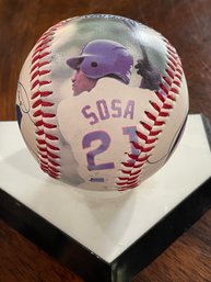 Limited Edition Photo Ball Of Sammy Sosa