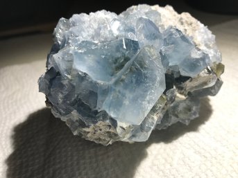 Celestite Crystal Gem Stone, 1 LB 6oz