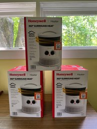 Group Of (3) Honeywell Heaters - Two Sealed