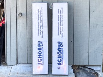 Two Unopened Boxes Of Schon Quick Clic Engineered Floating Wood Floors