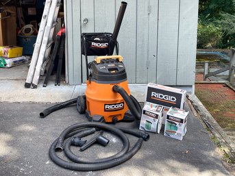 Rigid 16 Gallon Wet/dry Vac With 4x Pro Hose And Two Filters