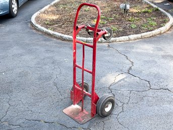 Milwaukee Red Finished Handtruck