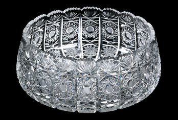 Fine 9.5' Cut Crystal Bowl