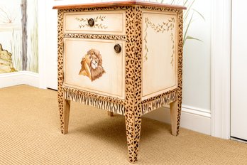 Custom Hand-painted Quality End Table