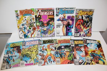 10 Comic Avengers Group Annual #15- #219,#223,#226,#256-#261 (1980s) (#257 Nice Collectible)