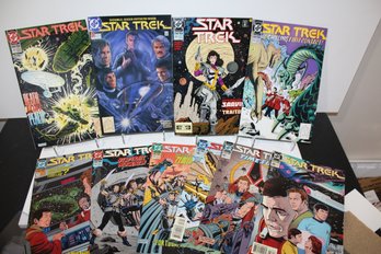 10 Comic Star Trek Group From 1993-1994 - #49, #50, #51-#58.