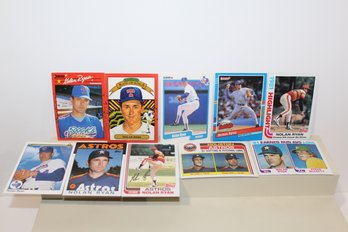 10 Nolan Ryan Cards 1982-1990