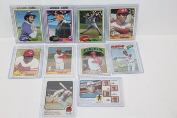 10 Card Topps Baseball - Rookie Kirk Gibson & Harold Baines - Variety Of Other Topps Marichal-morgan-perez