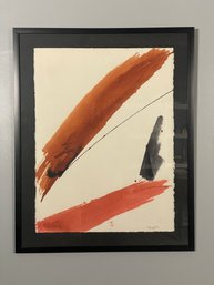 Beautiful Abstract Watercolor - Artist Signed