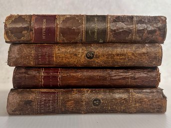 Historic Book Collection From The Early 1800s, Featuring Two Dictionaries