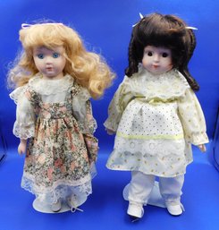 Pair Of China Dolls