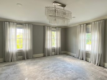 Mark Finlay Interiors Silver Satin Plush Carpet