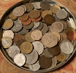 Foreign Coins, Assorted From All Over The World