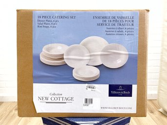 New! Villeroy & Boch New Cottage 18 Piece Catering Set