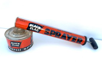 Antique Black Flag Sprayer