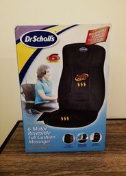 Dr. Scholls Back Reviver6-motor Reversible Full Cushion Massager With Heat - New Factory Sealed