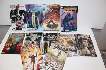 11 Star Wars Comics - Crimson Reign- Collectible Boba Fett #1- Han Solo Imperial Cadet- Crimson Empire