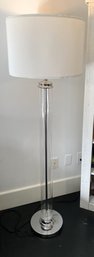 A Modern Look Tubular Glass Floor Lamp - 18' X 63'h