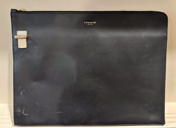 Coach Leather Portfolio Case