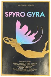 1981 Spyro Gyra Concert Poster (N)